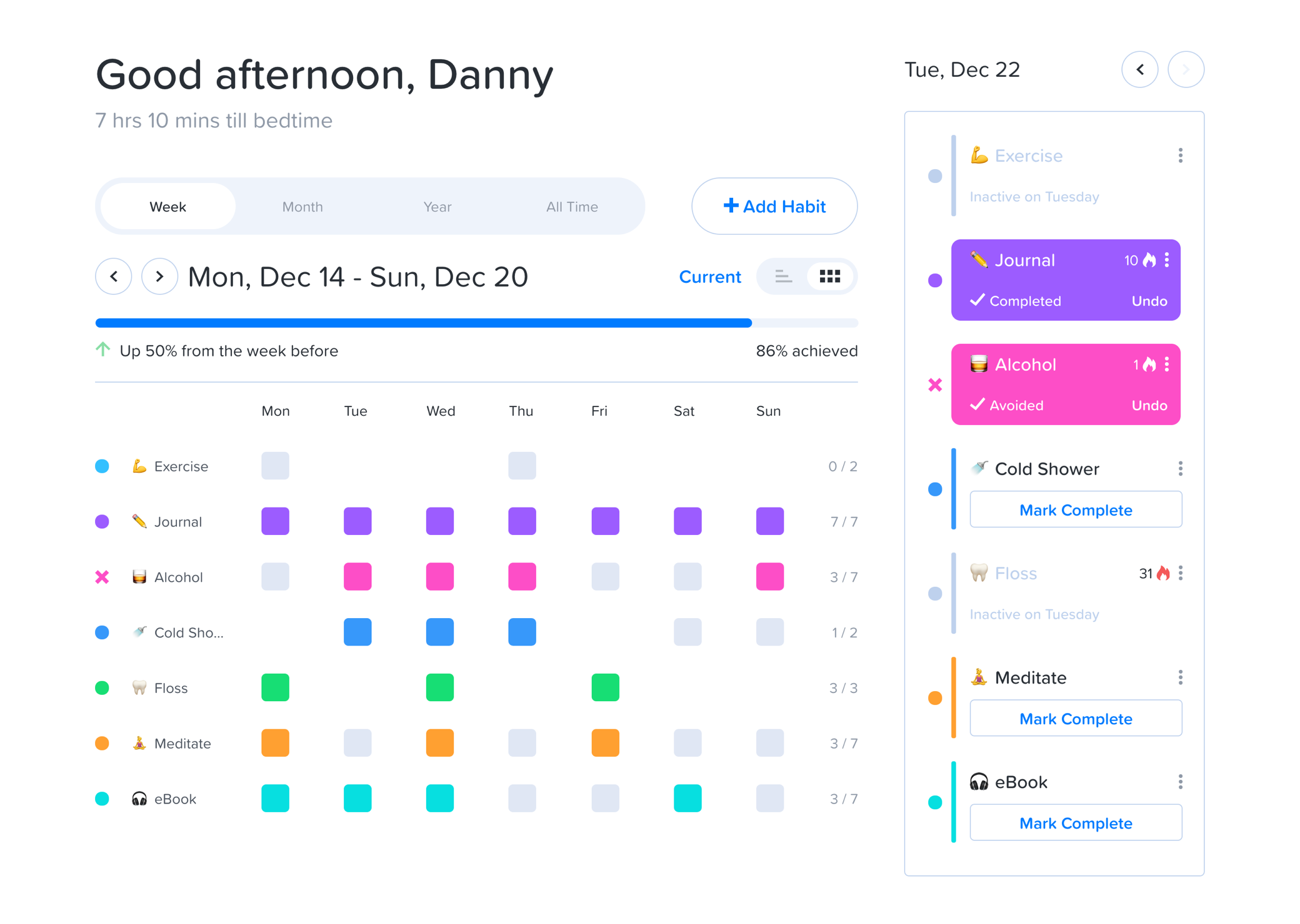 Screenshot of App